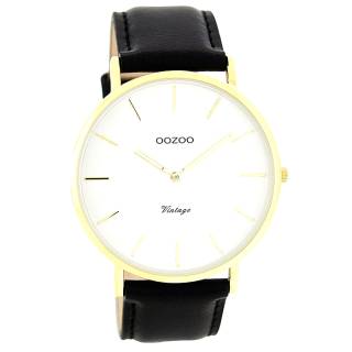 ΡΟΛΟΙ OOZOO C7755 OOZOO Vintage Black Leather Strap