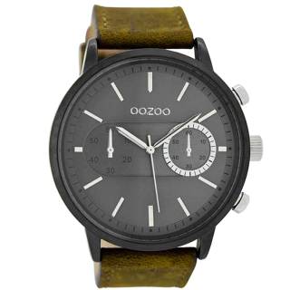 ΡΟΛΟΙ OOZOO C9057 OOZOO Timepieces Brown Leather Strap