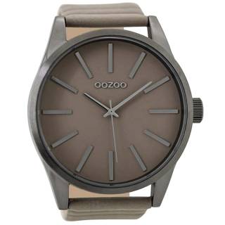 ΡΟΛΟΙ OOZOO C9411 OOZOO Timepieces Brown Leather Strap