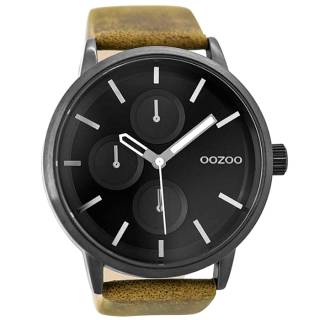 ΡΟΛΟΙ OOZOO  C9428 OOZOO Timepieces Brown Leather Strap