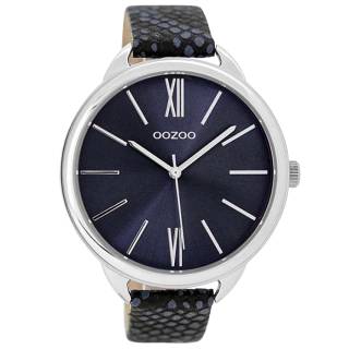 ΡΟΛΟΙ OOZOO  C9514  OOZOO Timepieces Blue Leather Strap