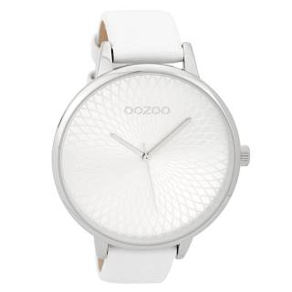 ΡΟΛΟΙ OOZOO  C9560 OOZOO Timepieces White Leather Strap