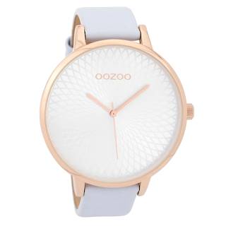 ΡΟΛΟΙ OOZOO  C9562 OOZOO Timepieces Light Blue Leather Strap