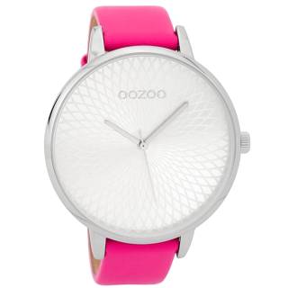 ΡΟΛΟΙ OOZOO  C9564  OOZOO Timepieces Fuchsia Leather Strap