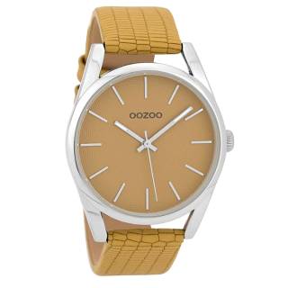 ΡΟΛΟΙ OOZOO C9582 OOZOO Timepieces Yellow Leather Strap