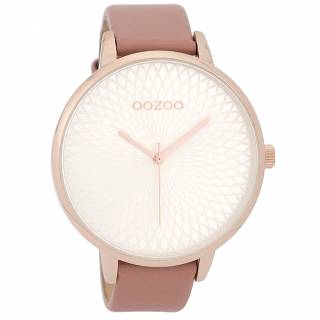 ΡΟΛΟΙ OOZOO C9725 OOZOO Timepieces Pink Leather Strap