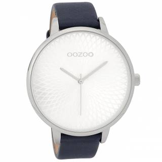 ΡΟΛΟΙ OOZOO C9728 OOZOO Timepieces Blue Leather Strap