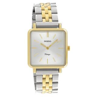 ΡΟΛΟΙ OOZOO C9953 OOZOO Vintage Two Tone Stainless Steel Bracelet