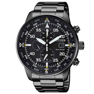 ΡΟΛΟΙ CITIZEN CA0695-84E  CITIZEN Eco-Drive Chronograph Black Stainless Steel Bracelet