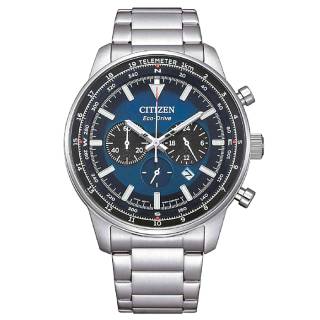 ΡΟΛΟΙ  CITIZEN CA4500-91L CITIZEN Eco-Drive Chronograph Silver Stainless Steel Bracelet