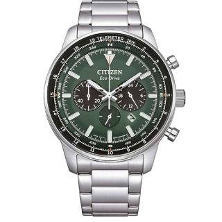 ΡΟΛΟΙ  CITIZEN CA4500-91X CITIZEN Eco-Drive Chronograph Silver Stainless Steel Bracelet