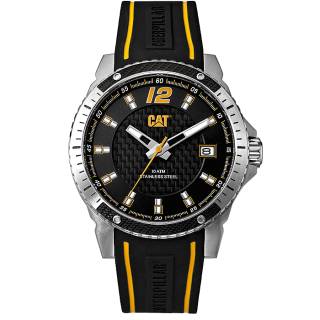 ΡΟΛΟΙ CATERPILLAR  CB14121137 CATERPILLAR  Black Silicone Strap