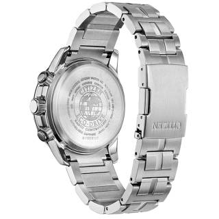 ΡΟΛΟΙ  CITIZEN  CB5880-54L CITIZEN Eco-Drive RadioControlled Chronograph Silver Stainless Steel Bracelet