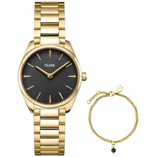 ΡΟΛΟΙ CLUSE CG11701 CLUSE Feroce Mini Gold Stainless Steel Bracelet Gift Set