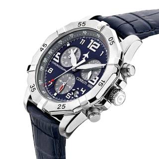 ΡΟΛΟΙ CERRUTI  CIWGC2224401 CERRUTI Manciano Chronograph Blue Leather Strap