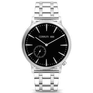 ΡΟΛΟΙ CERRUTI  CIWGG2111505 CERRUTI Carano Silver Stainless Steel Bracelet