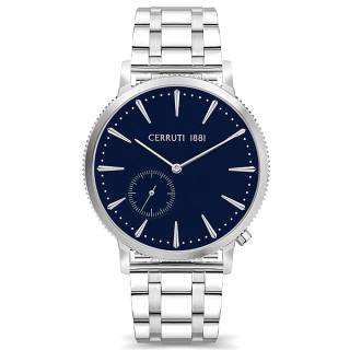 ΡΟΛΟΙ CERRUTI  CIWGG2111506 CERRUTI Carano Silver Stainless Steel Bracelet