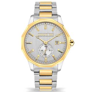 ΡΟΛΟΙ CERRUTI  CIWGH2111803 CERRUTI Molveno  Two Tone Stainless Steel Bracelet