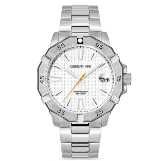 ΡΟΛΟΙ CERRUTI CIWGH2116703 CERRUTI Vallelaghi Silver Stainless Steel Bracelet