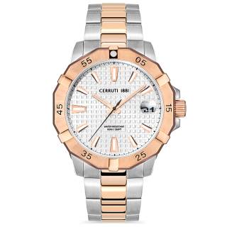 ΡΟΛΟΙ CERRUTI CIWGH2116704 CERRUTI Vallelaghi Two Tone Stainless Steel Bracelet