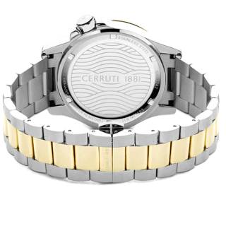 ΡΟΛΟΙ CERRUTI  CIWGH2224208 CERRUTI Pesaro Two Tone Stainless Steel Bracelet