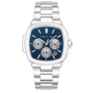 ΡΟΛΟΙ CERRUTI  CIWGI0018601 CERRUTI Casale Chronograph Silver Stainless Steel Bracele