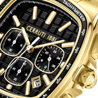 ΡΟΛΟΙ CERRUTI  CIWGI0050004 CERRUTI Casale Chronograph Gold Stainless Steel Bracelet