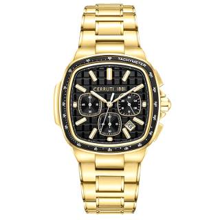 ΡΟΛΟΙ CERRUTI  CIWGI0050004 CERRUTI Casale Chronograph Gold Stainless Steel Bracelet