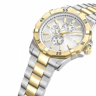 ΡΟΛΟΙ CERRUTI  CIWGK0019406 CERRUTI Vallelaghi Two Tone Stainless Steel Bracelet