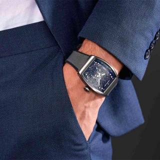 ΡΟΛΟΙ CERRUTI   CIWGN0019502 CERRUTI Calliano Two Tone Combined Materials Strap