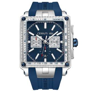 ΡΟΛΟΙ CERRUTI  CIWGO0018807 CERRUTI Odissea Chronograph Blue Silicone Strap