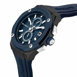 ΡΟΛΟΙ CERRUTI  CIWGQ0006902 CERRUTI Razzuolo Blue Silicone Strap