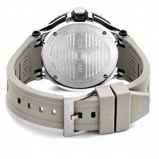 ΡΟΛΟΙ CERRUTI  CIWGQ0007002 CERRUTI Velletri Grey Silicone Strap