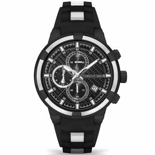 ΡΟΛΟΙ CERRUTI CIWGQ2109001 CERRUTI Avisio Black Silicone Strap