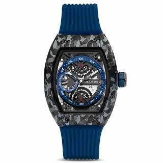 ΡΟΛΟΙ CERRUTI CIWGQ2206701 CERRUTI Ovaro Blue Silicone Strap