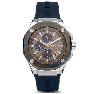 ΡΟΛΟΙ CERRUTI CIWGQ2206903 CERRUTI Razzuolo Blue Silicone Strap