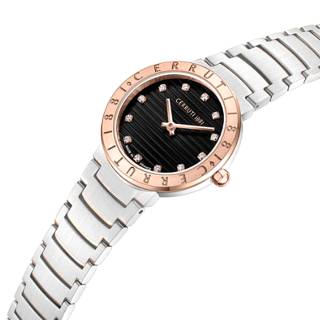 ΡΟΛΟΙ CERRUTI  CIWLA0043203 CERRUTI Filiano Crystals Two Tone Stainless Steel Bracelet