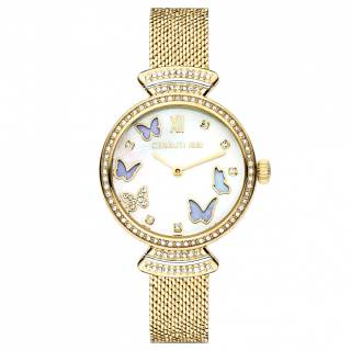 ΡΟΛΟΙ CERRUTI  CIWLG0008702 CERRUTI Cerrisi Crystals Gold Stainless Steel Bracelet