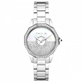 ΡΟΛΟΙ CERRUTI  CIWLG0008901 CERRUTI Jesina Crystals Silver Stainless Steel Bracelet