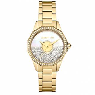 ΡΟΛΟΙ CERRUTI  CIWLG0008902 CERRUTI Jesina Crystals Gold Stainless Steel Bracelet