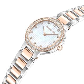 ΡΟΛΟΙ CERRUTI  CIWLG0043702 CERRUTI Bellegra Crystals Two Tone Stainless Steel Bracelet