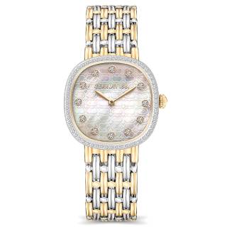 ΡΟΛΟΙ CERRUTI CIWLG2111102 CERRUTI Gresta  Crystals Two Tone Stainless Steel Bracelet