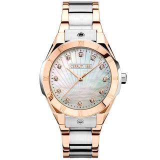 ΡΟΛΟΙ CERRUTI  CIWLG2116901 CERRUTI Ruscello Crystals Two Tone Stainless Steel Bracelet