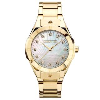 ΡΟΛΟΙ CERRUTI  CIWLG2116903 CERRUTI Ruscello Crystals Gold Stainless Steel Bracelet