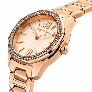 ΡΟΛΟΙ CERRUTI CIWLG2205402 CERRUTI Bretagna Crystals Rose Gold Stainless Steel Bracelet