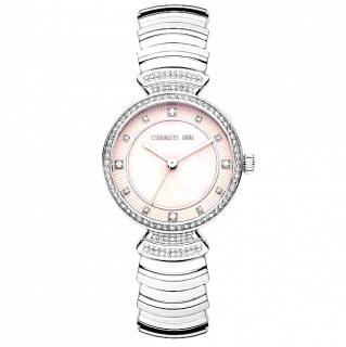 ΡΟΛΟΙ CERRUTI  CIWLG2225101 CERRUTI Cerrisi Crystals Silver Stainless Steel Bracelet