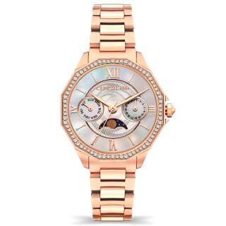 ΡΟΛΟΙ CERRUTI  CIWLK2021001 CERRUTI Jesina Crystals Rose Gold Stainless Steel Bracelet