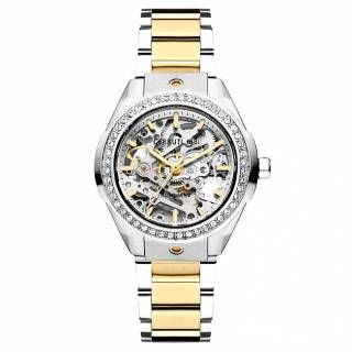 ΡΟΛΟΙ CERRUTI  CIWLL0012101 CERRUTI Ruscello Crystals Automatic Two Tone Stainless Steel Bracelet