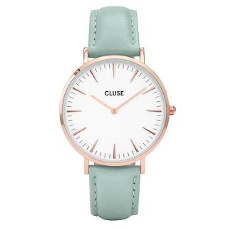 ΡΟΛΟΙ CLUSE  CL18021 CLUSE La Boheme Turqoise Leather Strap