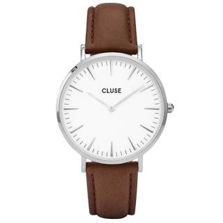 ΡΟΛΟΙ CLUSE  CL18210 CLUSE La Boheme Brown Leather Strap